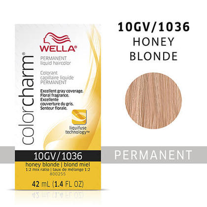 Wella Color Charm 10GV Honey Blonde Permanent Hair Colour