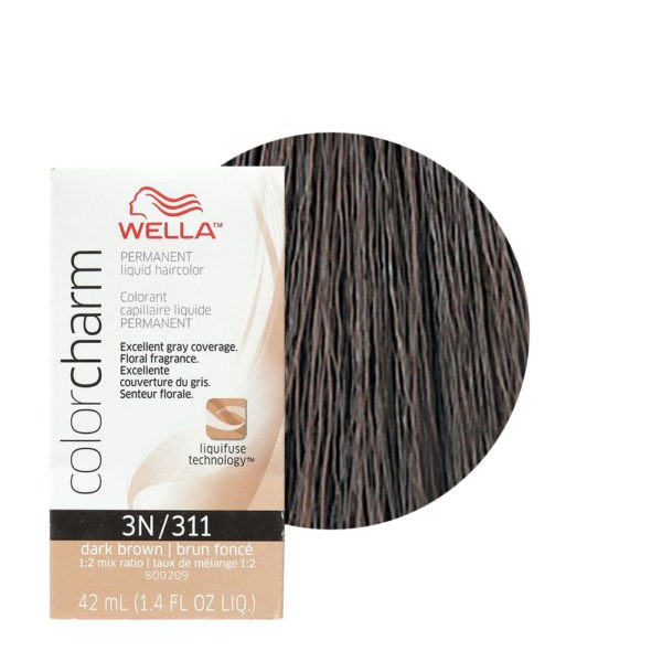 Wella Color Charm 3N Dark Brown Permanent Hair Dye