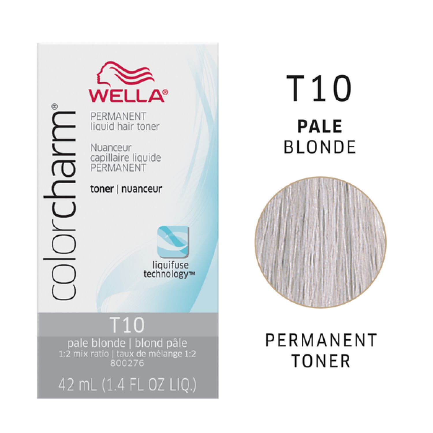 Wella Color Charm T10 Pale Blonde hair toner dye
