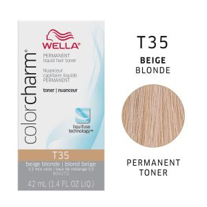 Wella Color Charm T35 Beige Blonde Permanent Hair Colour