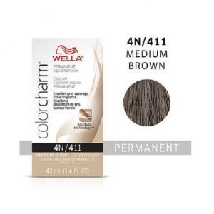 Wella Color Charm 4N Medium Brown Permanent Hair Dye