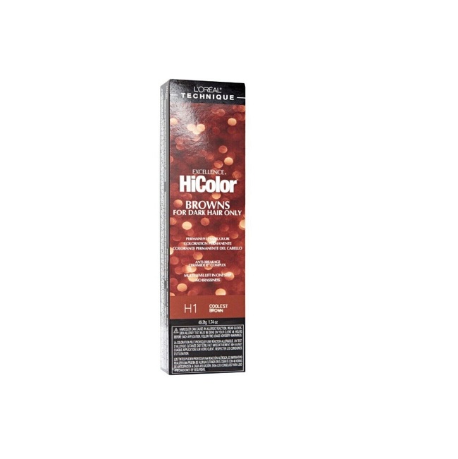 L'Oreal HiColor H11 Intense Red - H1 Coolest Brown