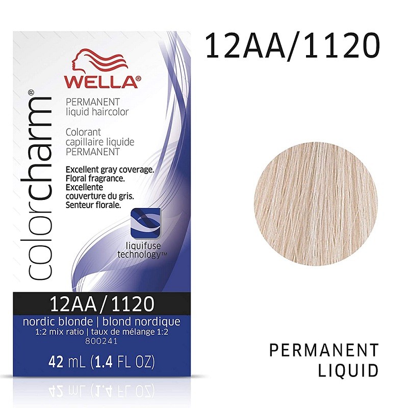 Wella Color Charm 12AA Nordic Blonde Permanent Hair Colour