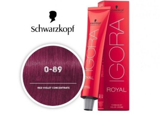 Schwarzkopf Royal Igora 0-89 Red Violet Concentrate