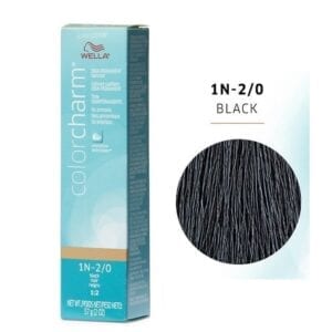 Wella Color Charm 1N Black Demi-Permanent Hair Dye