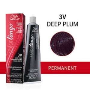 Wella Color Tango 3V Deep Plum Permanent Hair Colour