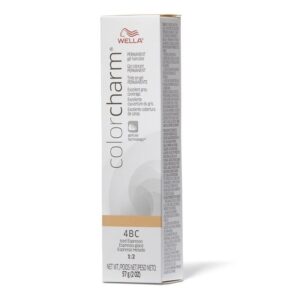 Wella Color Charm 4BC Iced Espresso Permanent Gel Haircolor