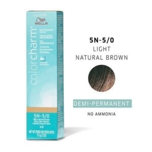 Wella Color Charm 5N Light Natural Brown Demi-Permanent Hair Dye