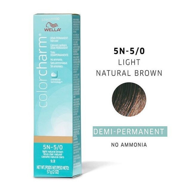 Wella Color Charm 5N Light Natural Brown Demi-Permanent Hair Colour