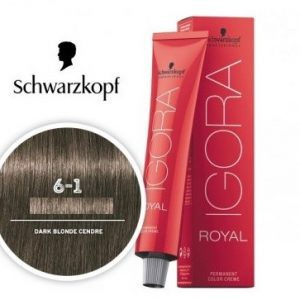 Dark Blonde Cendre 6-1 Schwarzkopf Royal Igora Permanent Color