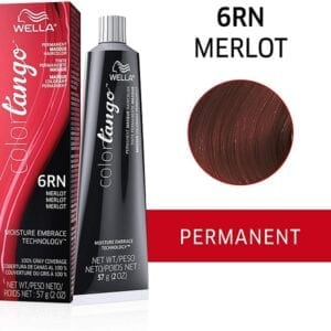 6RN Merlot Wella Color Tango Permanent Masque Haircolor