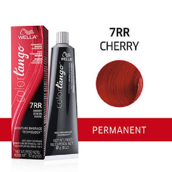 Wella Color Tango 7RR Cherry Permanent Masque Haircolor