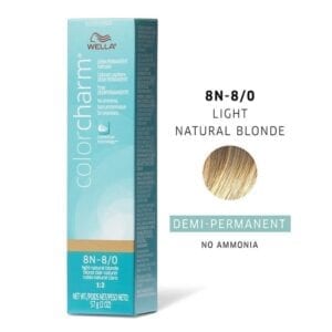 8N Light Natural Blonde Wella Color Charm Demi – Permanent Haircolor