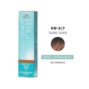 Wella Color Charm 6W Dark Sand Demi-Permanent Hair Dye