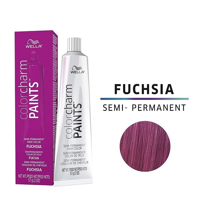 Wella Color Charm Paints FUCHSIA Semi-Permanent Hair Colour