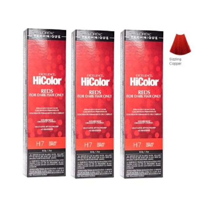L'Oreal HiColor H11 Intense Red - H7 - (3pks)