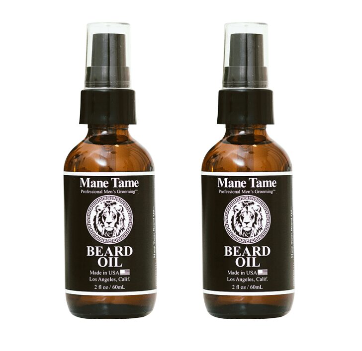 Image of Mane Tame Professional Men's Grooming Beard Oil 2oz - Beard Oil - Pack of 2