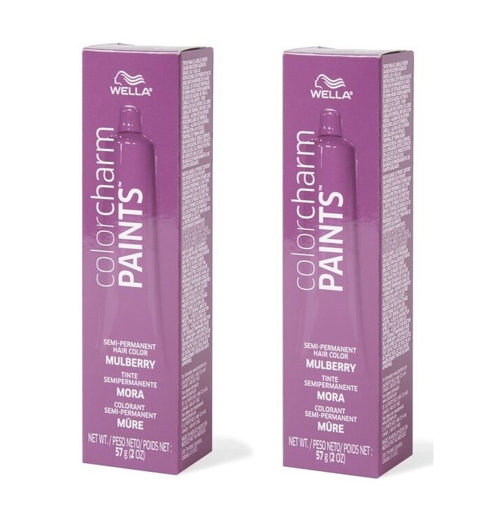 Image of Wella Color Charm Paints MULBERRY Semi-Permanent Haircolor - Mulberry - pack of 2