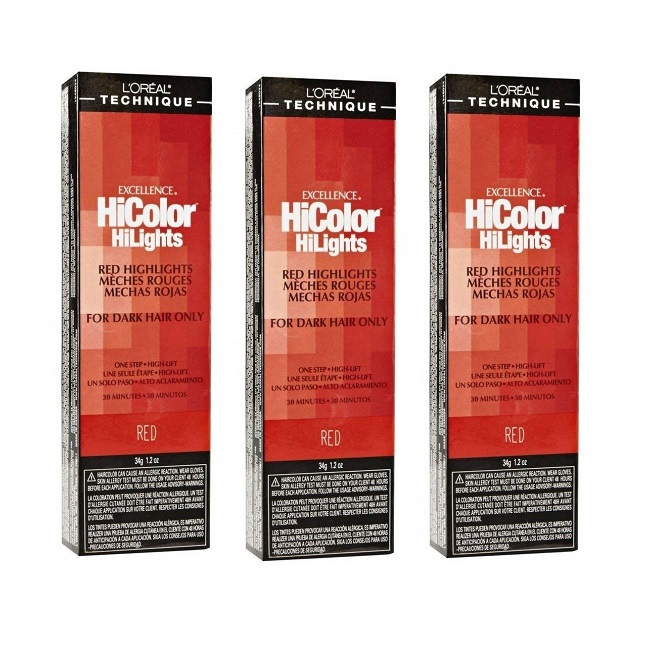 L'Oreal HiColor H11 Intense Red - Red - (3pks)