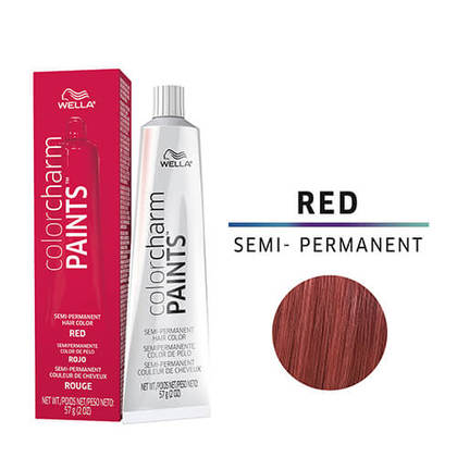 Wella colorcharm PAINTS™ Paints Red hair dye semi-permanent