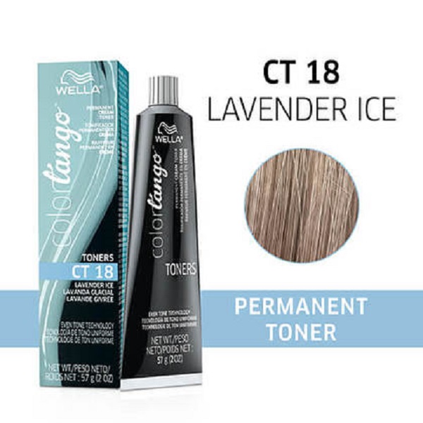 Wella Color Tango Toners CT18 Lavender Ice Permanent Hair Toner