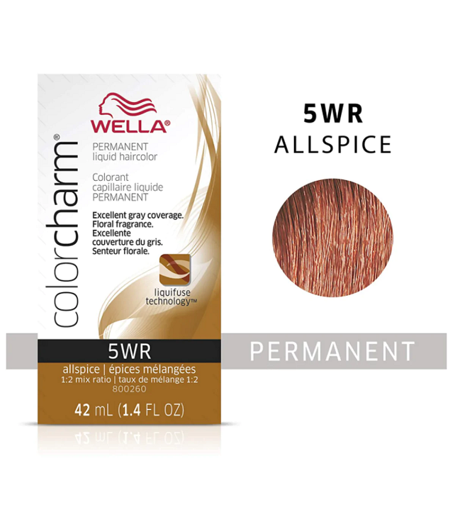 Wella Color Charm 5WR Allspice Permanent Liquid Hair Colour