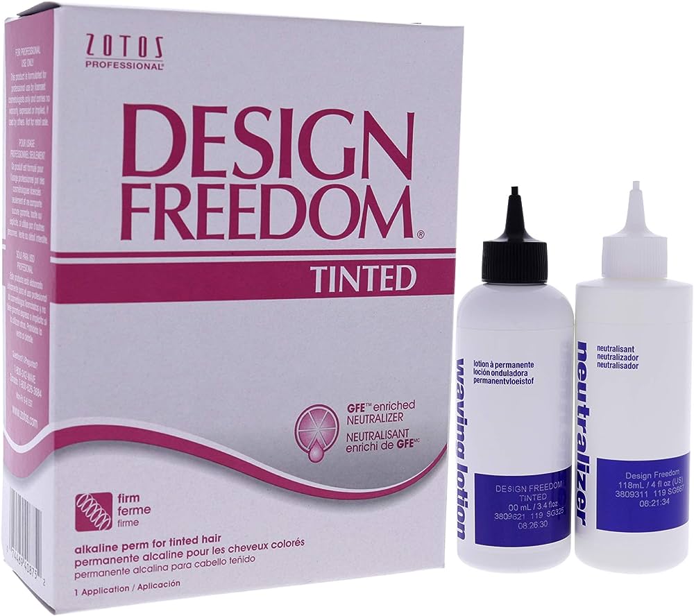 Zotos Design Freedom Tinted Firm Hair Perm