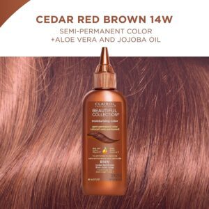 Clairol Beautiful Collection 14W Cedar Red Brown Semi-Permanent Hair Colour