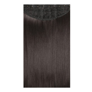 Dark Brown Synthetic Clip In Hair Extensions
