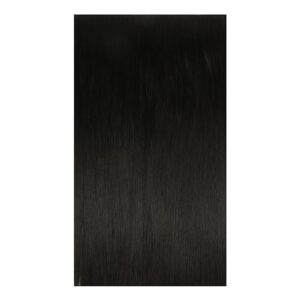 Jet Black Synthetic Clip In Hair Extensions