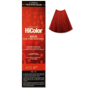 L’Oreal Excellence HiColor Reds for Dark Hair Only H10 COPPER RED Hair Colour