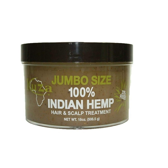 Kuza Jumbo Size 100% Indian Hemp Hair & Scalp Treatment 18oz