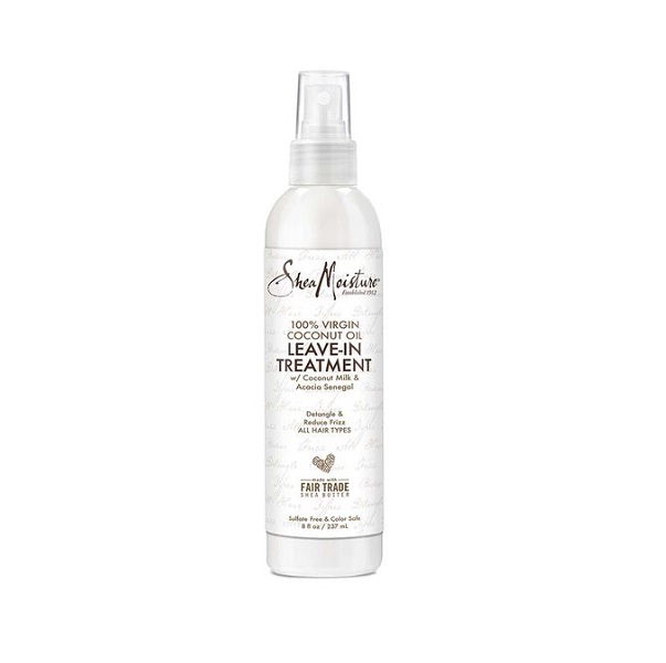 Image of Shea Moisture 100% Virgin Coconut Oil Leave-In Treatment 237ml - Leave In Conditioner 8oz
