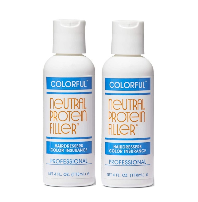 Image of Colorful Neutral Protein Hair Filler 1.2 oz. - 2 Protein Fillers, 4 oz.