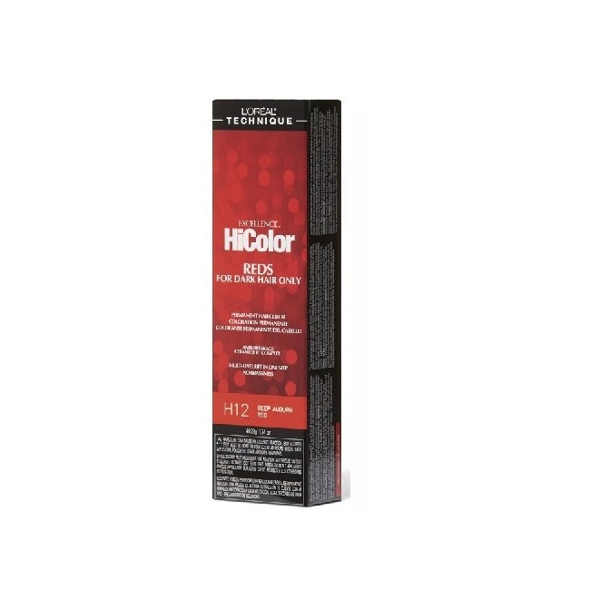 L'Oreal HiColor H11 Intense Red - H12 Deep Auburn Red
