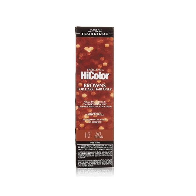 L'Oreal HiColor H11 Intense Red - H3 Soft Brown