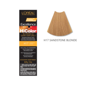 L'Oreal HiColor H17 Sandstone Blonde hair dye for dark hair only