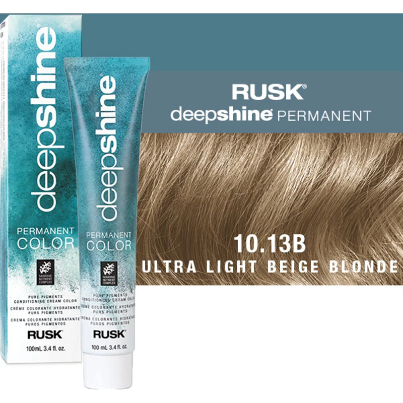 Rusk Deepshine 10.13B Ultra Light Beige Blonde Permanent Hair Colour
