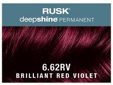 Rusk Deepshine Permanent Colour 6.62RV Brilliant Red Violet