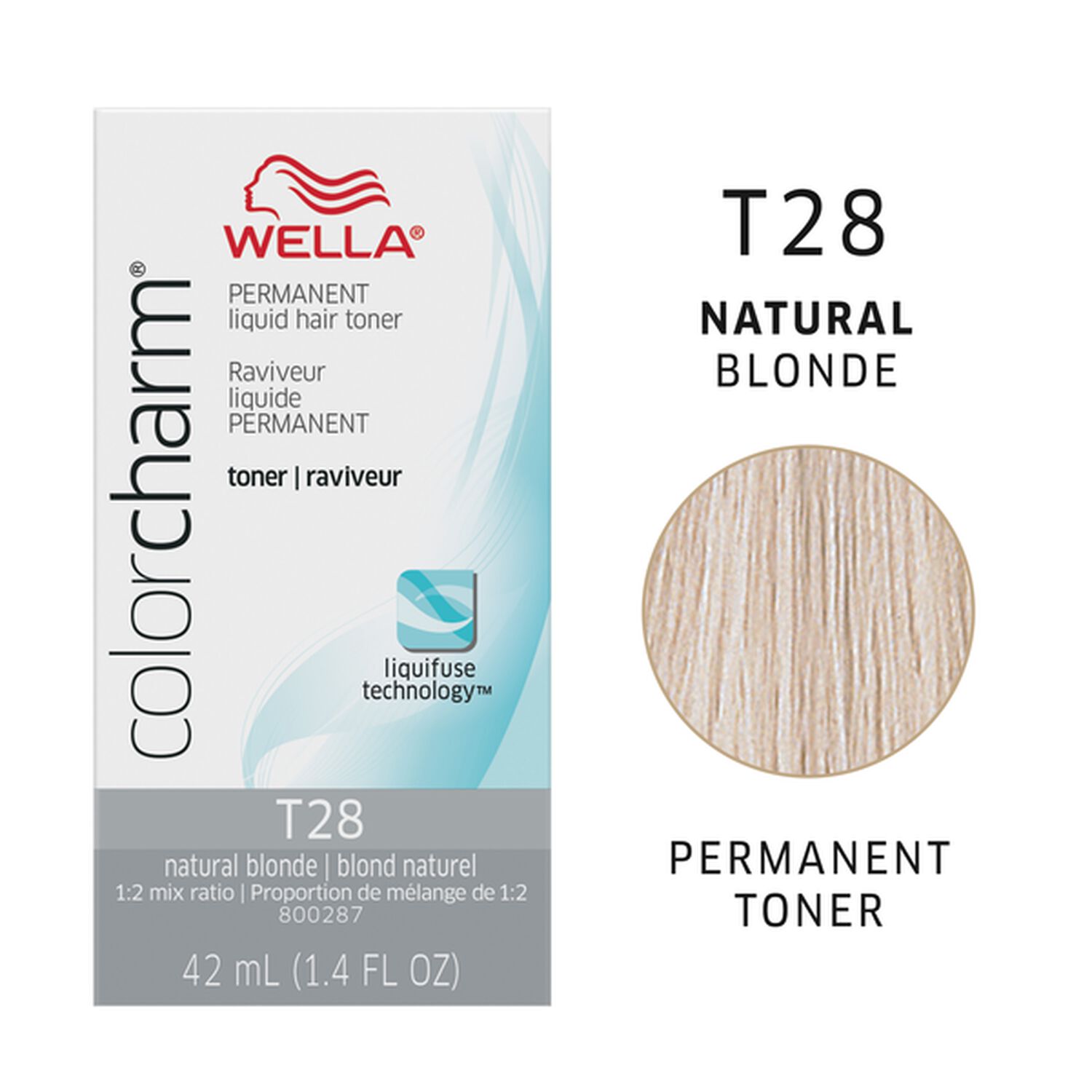 Wella Color Charm T28 Natural Blonde hair toner dye