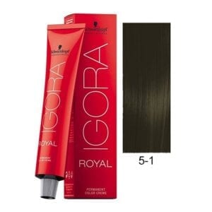Schwarzkopf Igora Royal 5-1 Light Brown Cendre Permanent Color