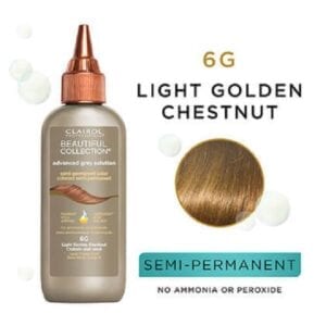 Clairol Beautiful Collection 6G Light Golden Chestnut Hair Colour