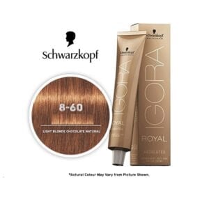 Schwarzkopf Igora Royal 8-60 Light Blonde Chocolate Natural Permanent Color