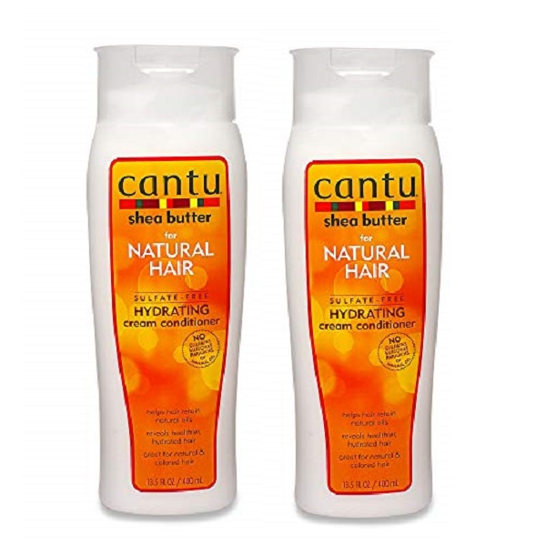 Image of Cantu Shea Butter For Natural Hair Sulfate-Free Hydrating Cream Conditioner, 13.5oz - 2pks