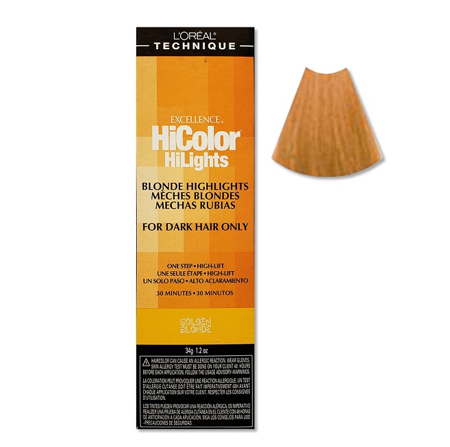 L'Oreal Excellence HiColor Golden Blonde HiLights For Dark Hair Only