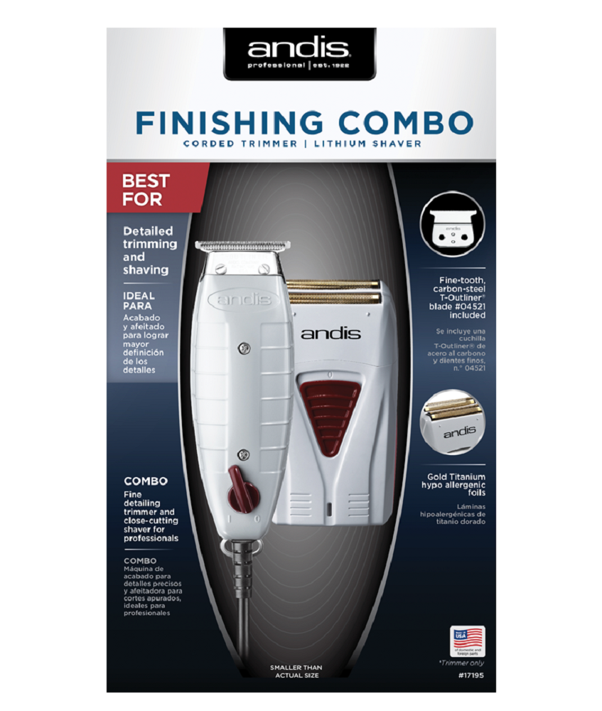 Andis Professional Finishing Comb Corded Trimmer Lithium Shaver