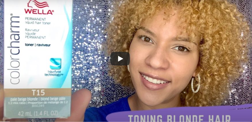 How To Use Wella T35 Beige Blonde Toner | Before & After Results