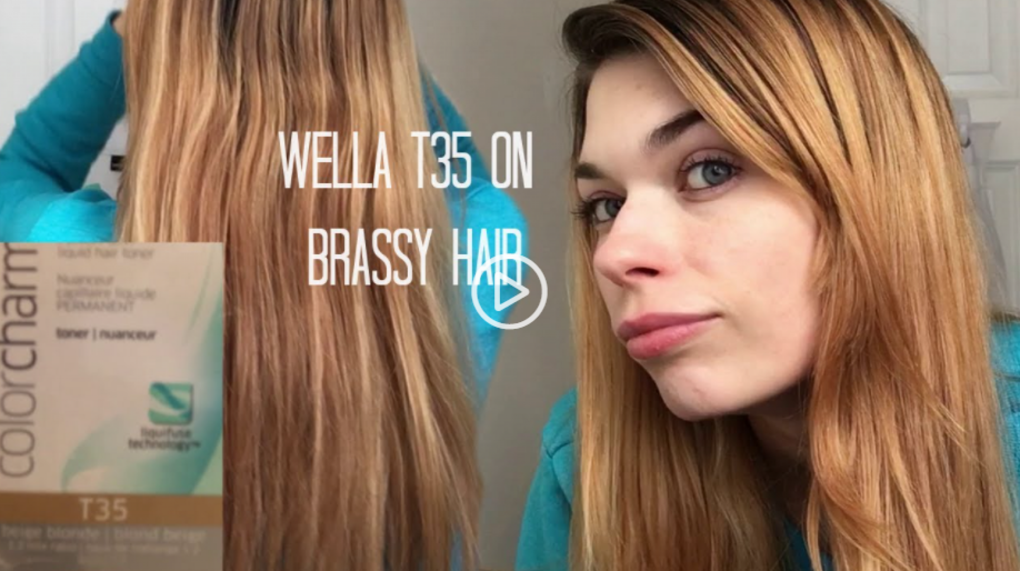How To Use Wella T35 Beige Blonde Toner Before & After Results