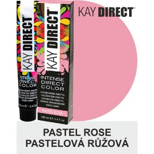 Image of Kay Direct Semi-Permanent Hair Colour 100ml - Pastel Rose, Pastel Rose