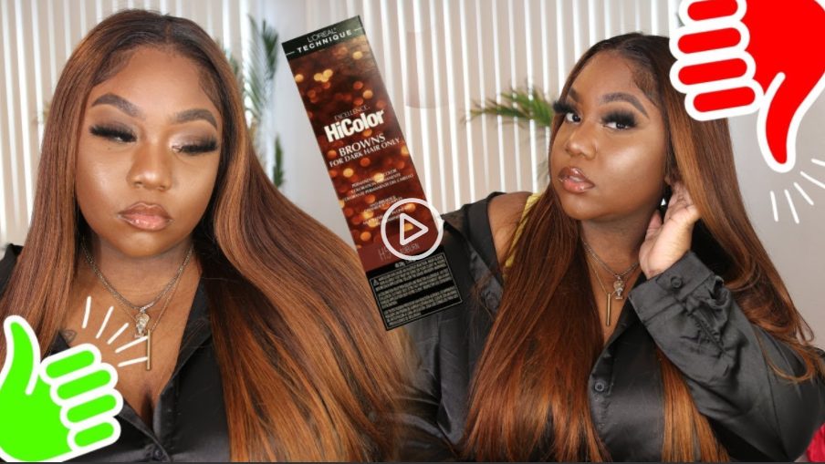 How To Get The Perfect Brown Hair Using L'Oreal H6 Light Auburn